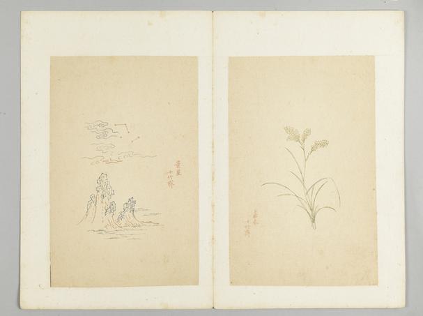 十竹斋五色笺谱册