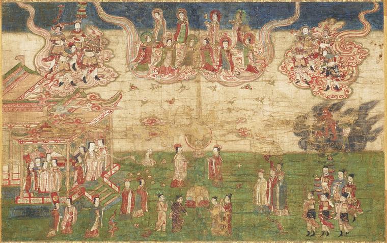 释迦摩尼诞生图