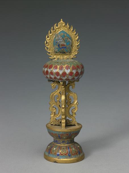 搯丝珐琅八供养