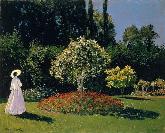 Jeanne-Marguerite Lecadre in the Garden, 1866