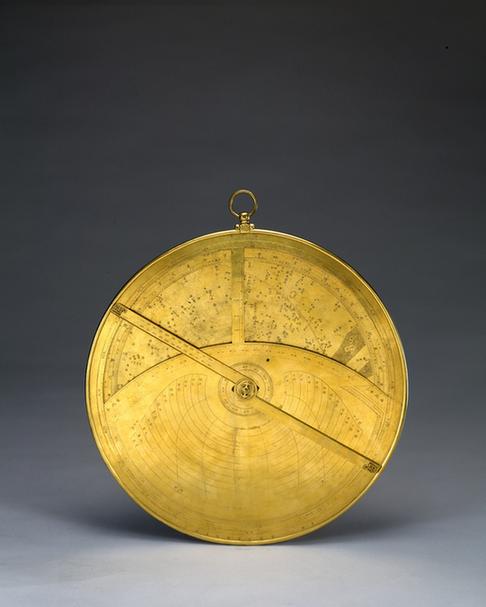 御制铜镀金简平仪