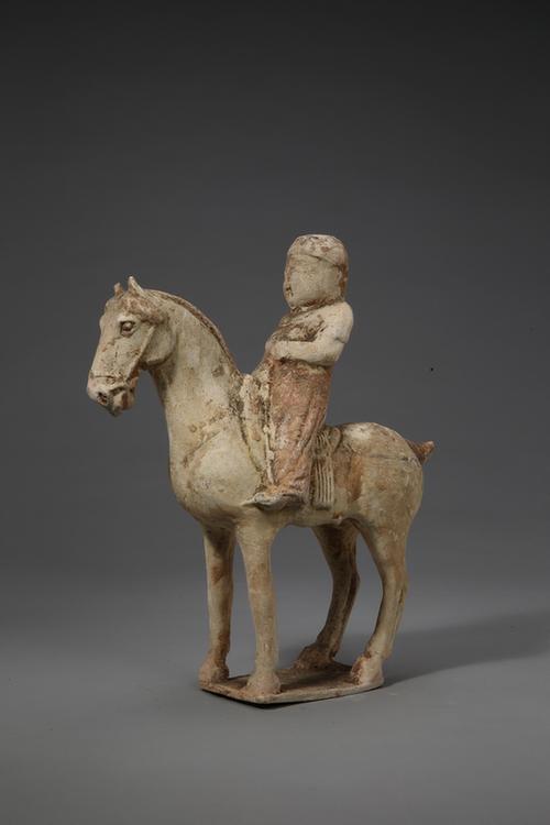 陶男骑马俑