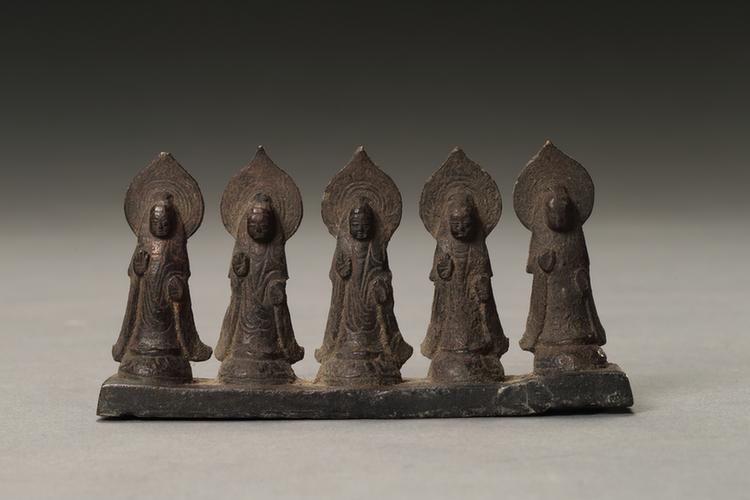 铜五佛立像