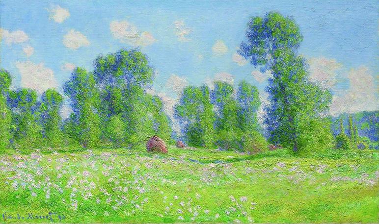 Spring Effect at Giverny, 1890