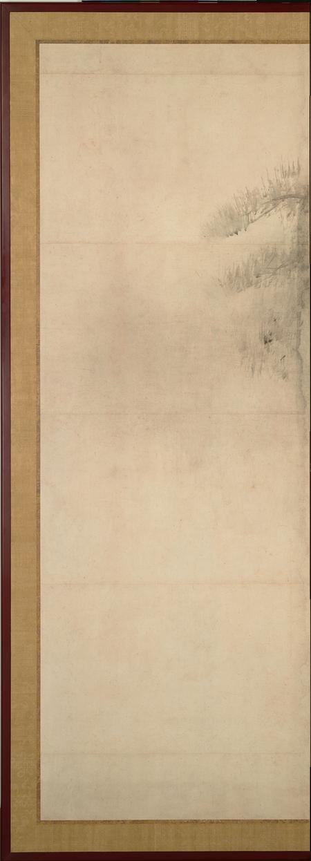 安土桃山时代 松林图屏风-第二屏