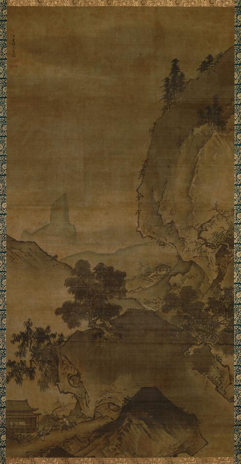 室町时代 四季山水图（春）