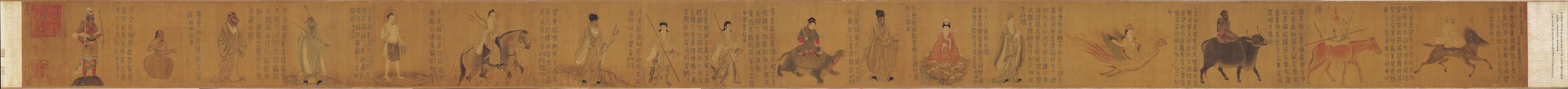 五星二十八宿神形图