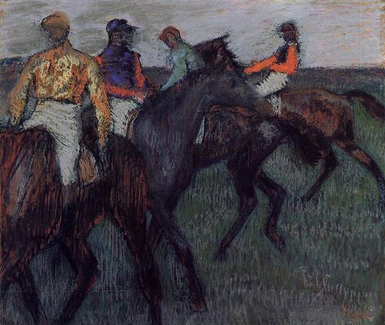 Racehorses - circa 1895-1900 - National Gallery of Canada