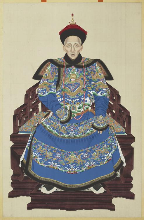 历代帝王贵妃大臣朝服像(怡亲王溥静)