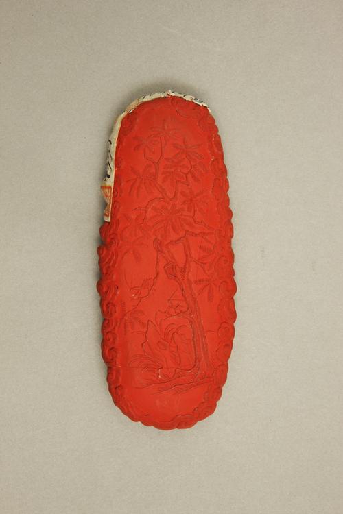 御制月令七十二候诗色墨-螳螂生朱墨