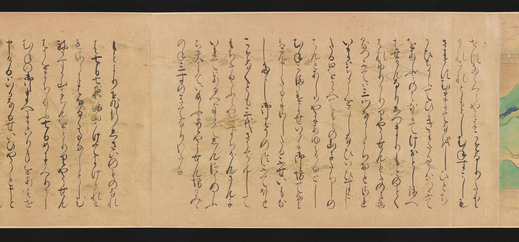 江户时期 乡村故事绘(上部)