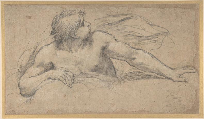 Pietro da Cortona--A Wind God