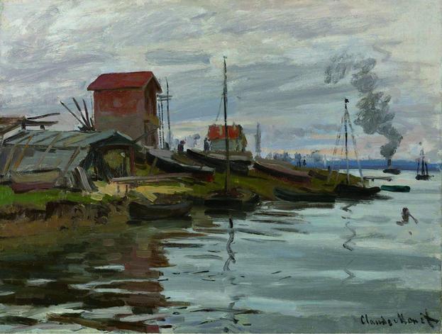The Seine at Petit-Gennevilliers, 1872