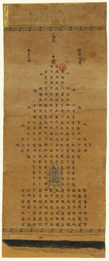 佛说般若波罗蜜多心经手稿