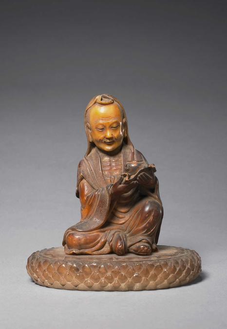 寿山石十八罗汉像