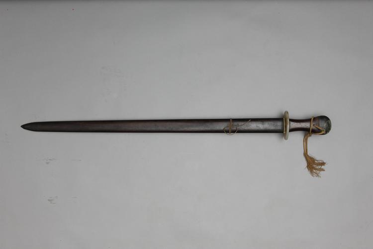 红木柄木鞘切玉剑