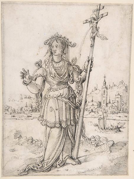 Pieter Cornelisz Kunst--Allegorical Figure (Faith)