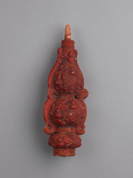 红色大吉字葫芦式蜡