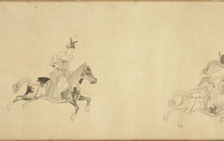 唐明皇击鞠图-5