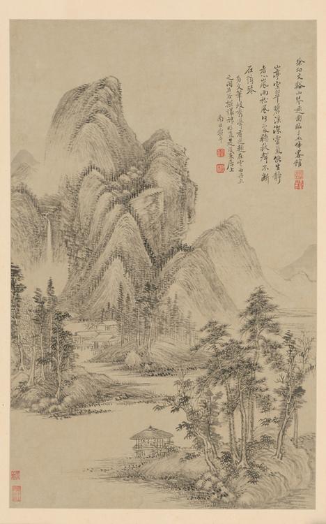 王翚仿古山水册
