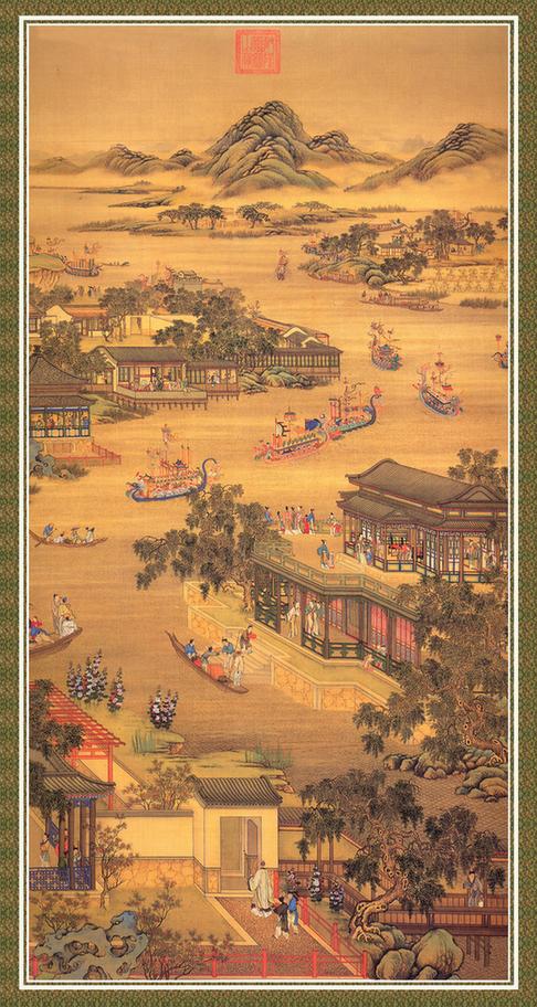 十二月令图（5月）