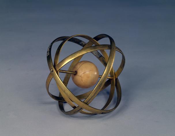 铜镀金月象演示仪