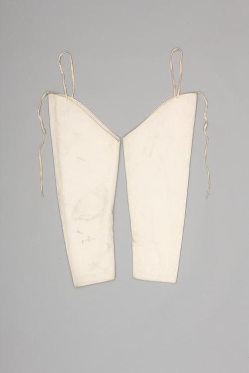 鹿皮面羊皮里皮套裤