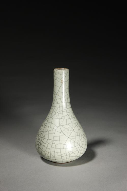 雍正款仿哥釉胆式瓶