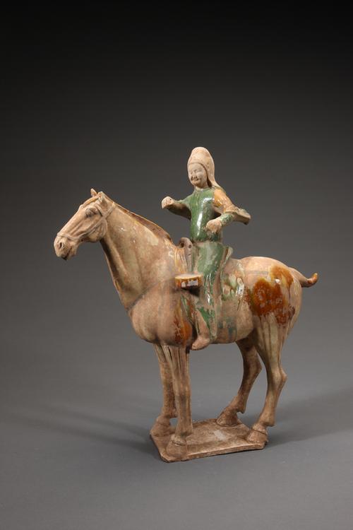 三彩骑马俑