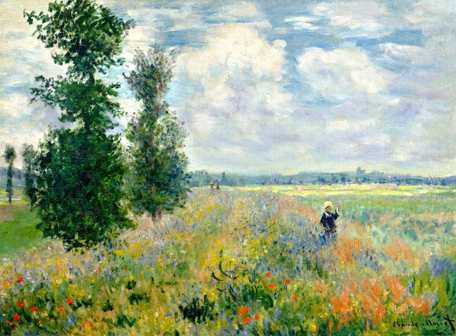 Poppy Field, Argenteuil, 1875