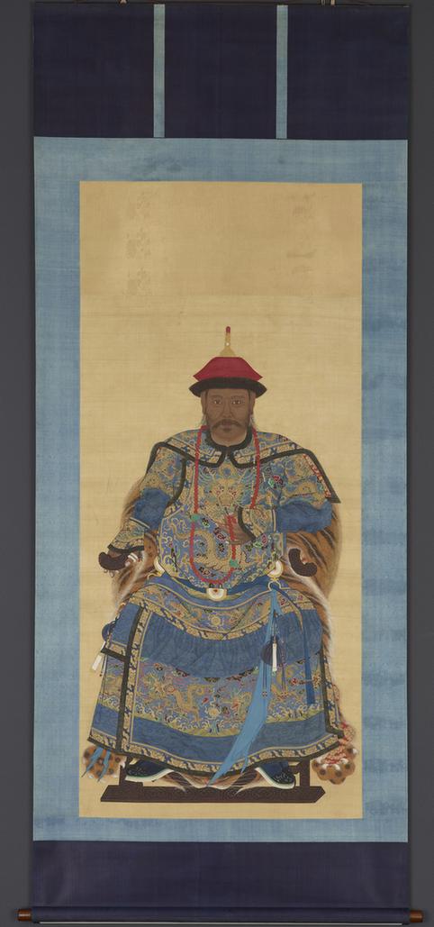 历代帝王贵妃大臣朝服像(名臣李荫祖)