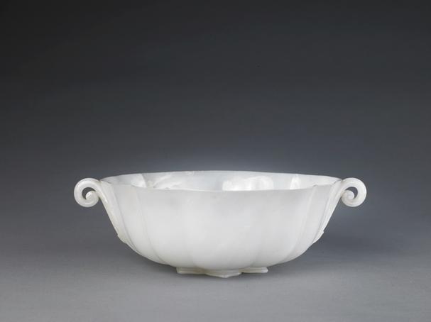 痕都斯坦青玉葵瓣式洗