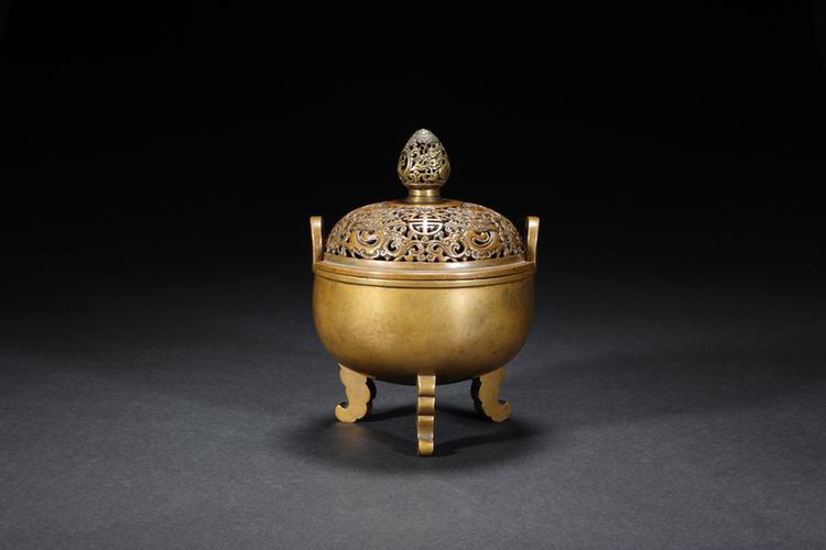 宣德款铜熏炉