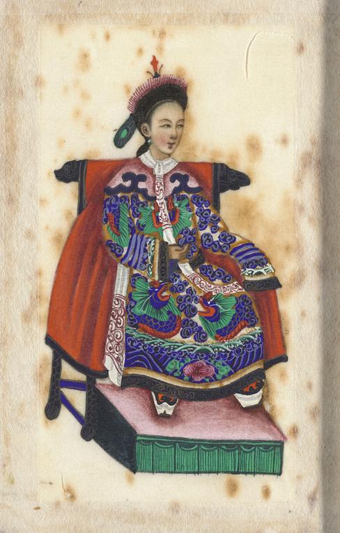 清代宫廷人物画册-2