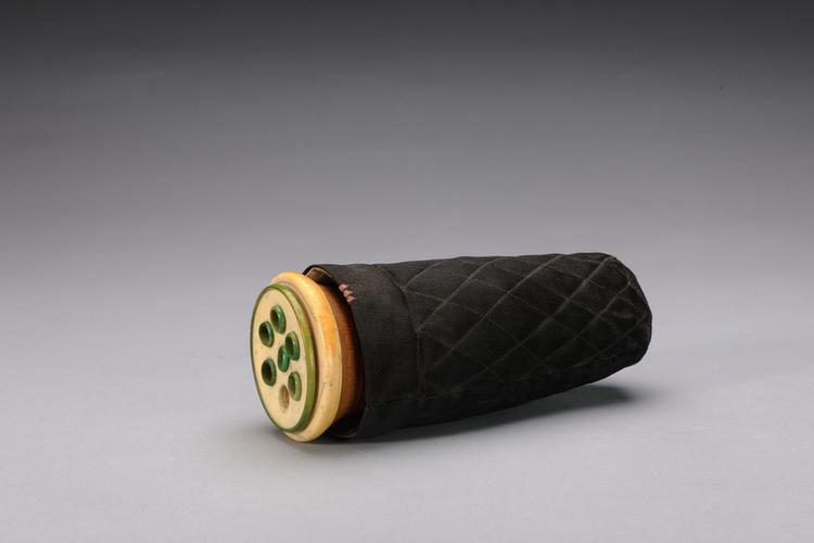 匏制寿字象牙口盖蝈蝈笼