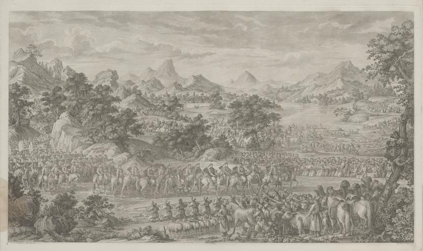 平定两金川得胜图册