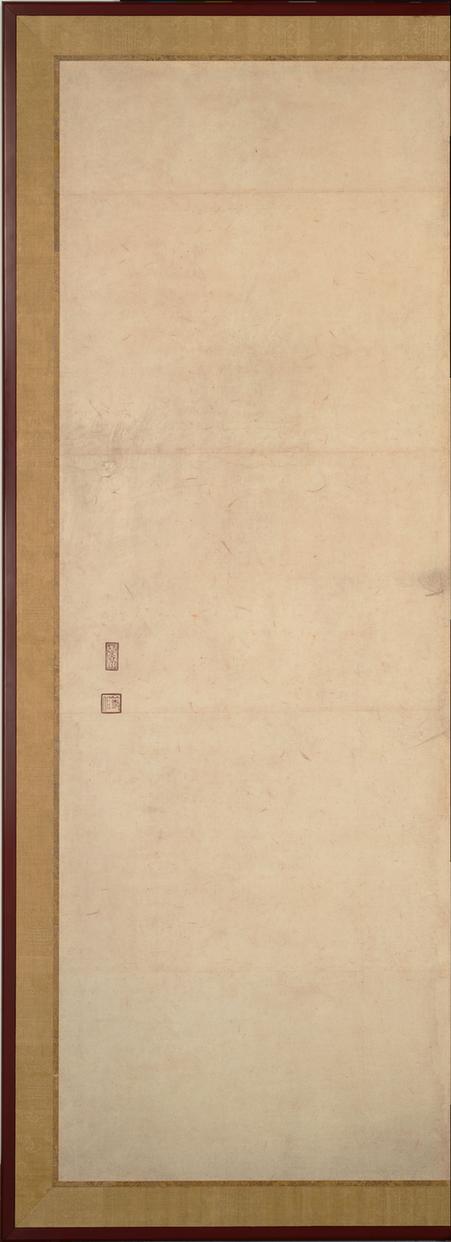 安土桃山时代 松林图屏风-第一屏