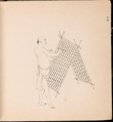 白描街头买卖画册-122