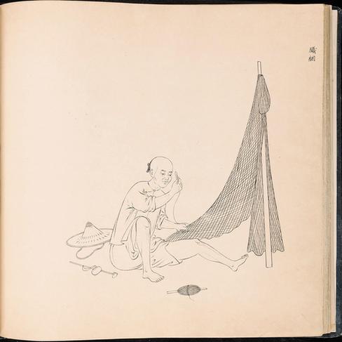 白描街头买卖画册-306