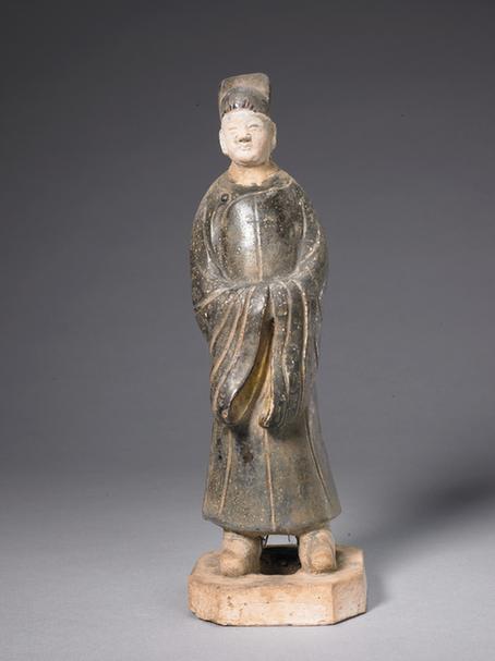陶文官俑