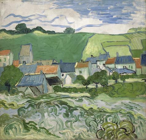 View of Auvers (May - June )