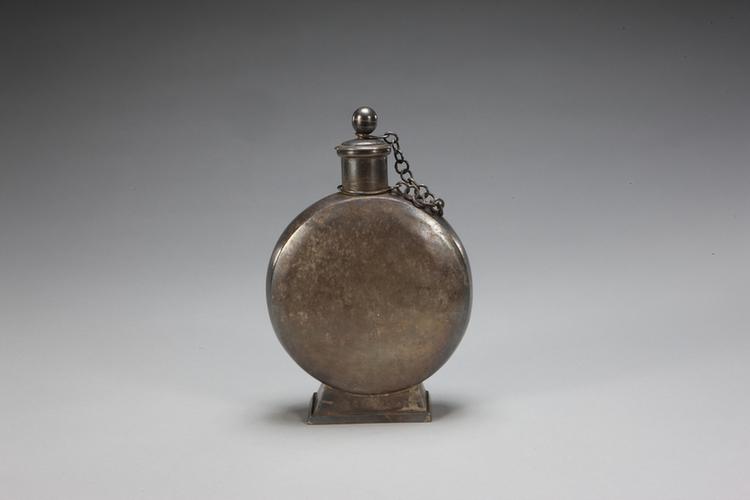 光绪辛丑年西安省造款银扁壶