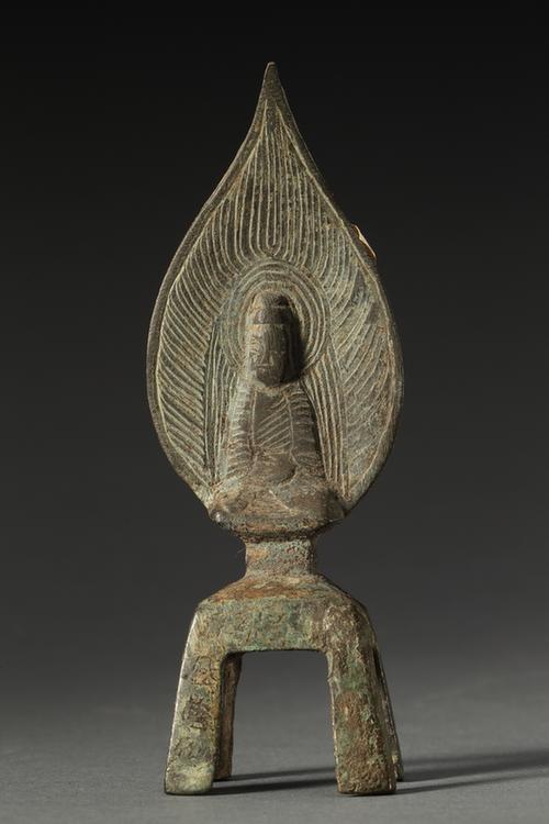 铜马□感造禅定佛坐像