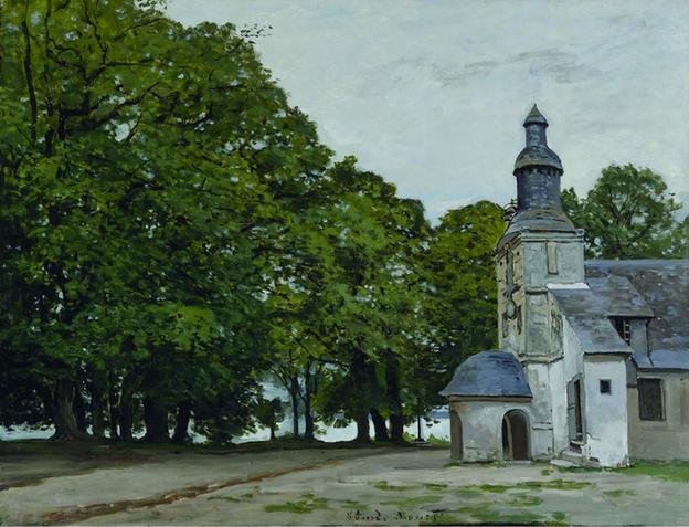 The Chapel of Notre-Dame-de-Grace, Honfleur, 1864