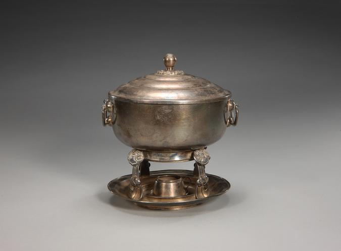 同治九年款银火锅