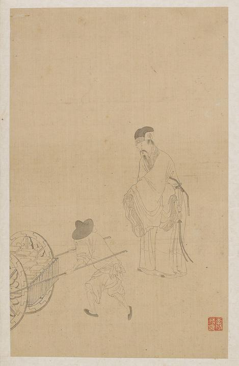 白描人物图册-1