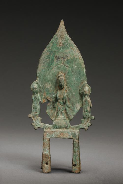 铜一佛二菩萨立像