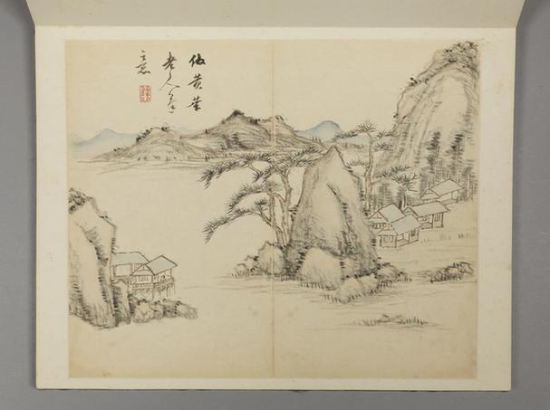 山水册－仿黄荣老人笔意