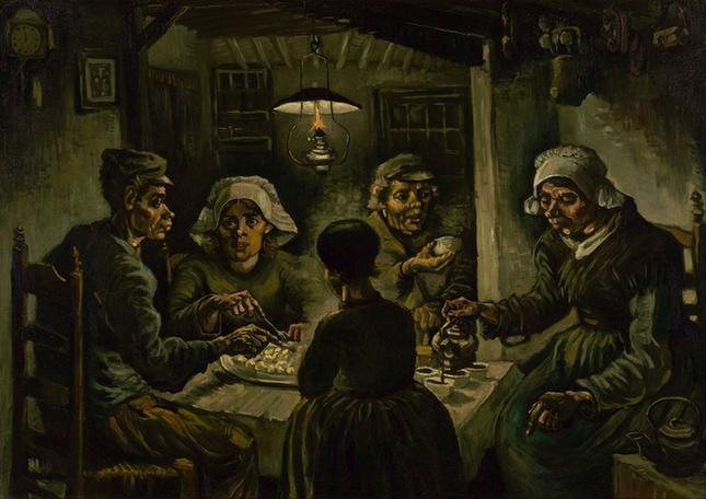 The potato eaters (April - May )