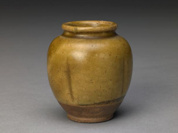 岳州窑青釉小罐